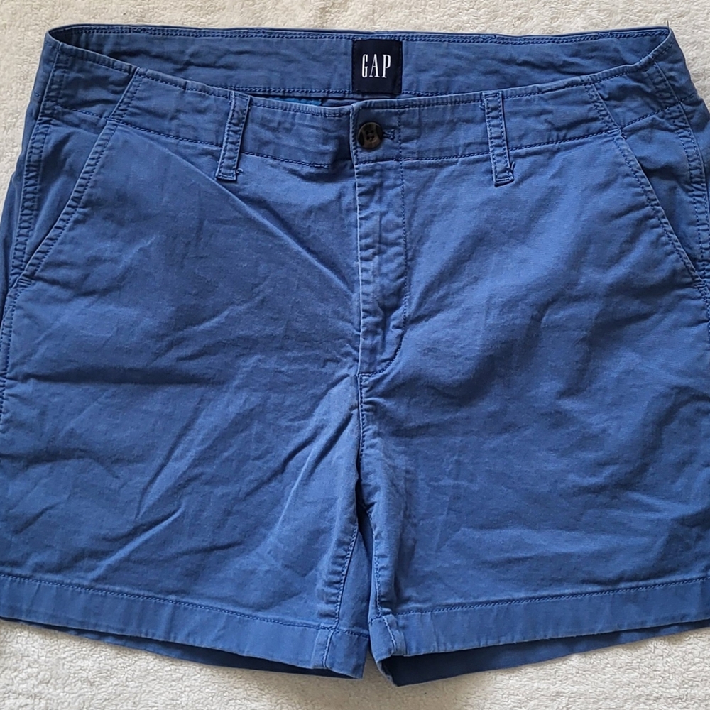 GAP Women's Casual Blue Shorts
